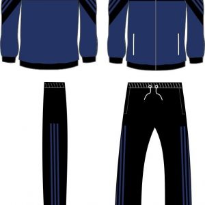 Sweat suit jacket & pants set
