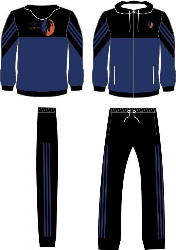 Sweat suit jacket & pants set