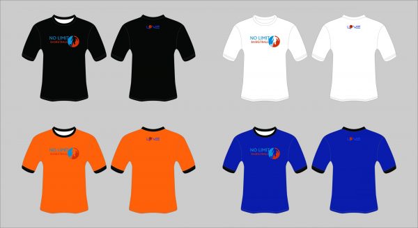 NO Limit Basketball t-shirts
