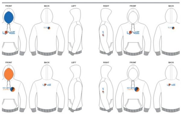NO Limit Basketball & Love Hoodies - Image 2