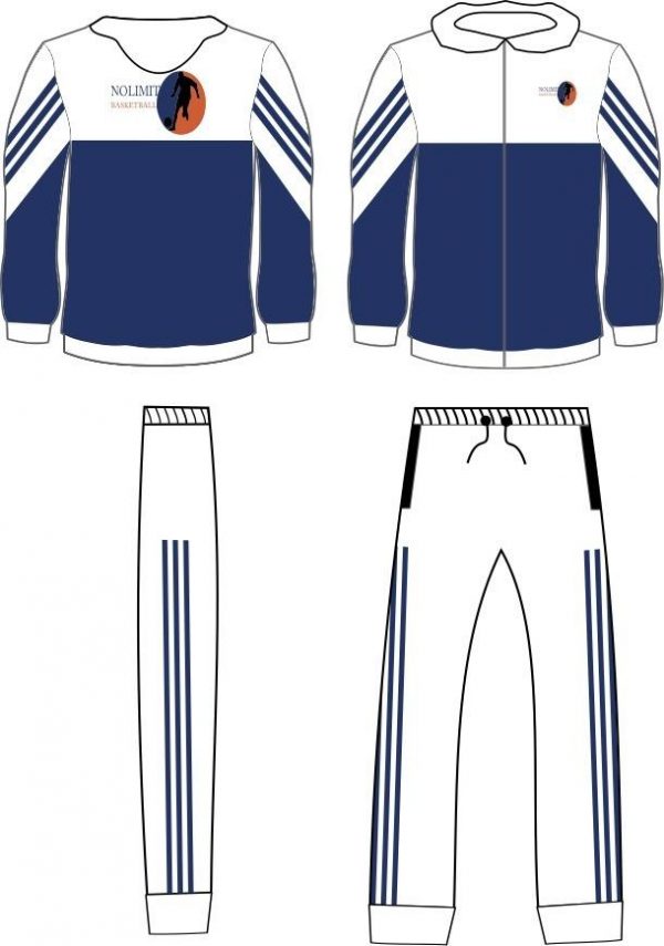 Sweat suit jacket & pants set - Image 3